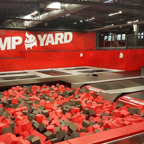 Foam pit - Trampolinpark Jump yard