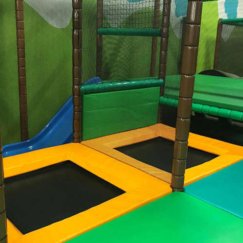 Mini trampolines for toddlers playground