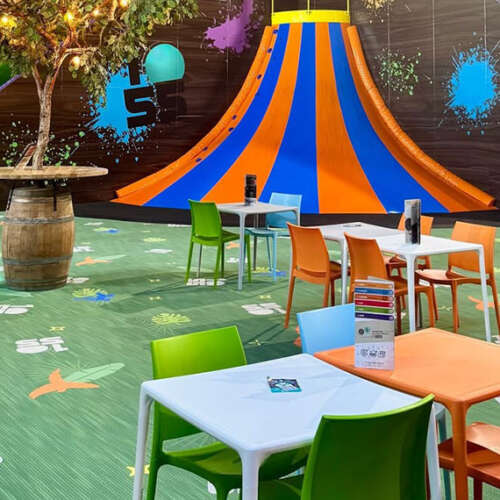 Quarter volcano indoor playground ELI Play