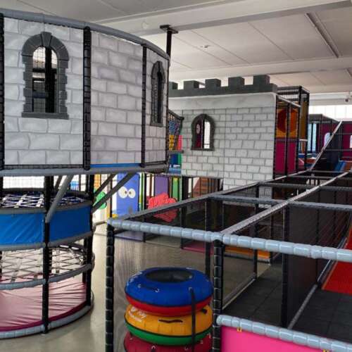 Themed power tower castle Playground manufacturer ELI Play
