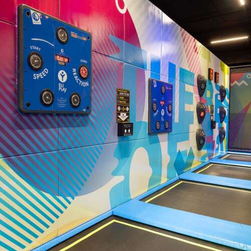 Cardio Wall und High 9 Trampolinpark ELI Play