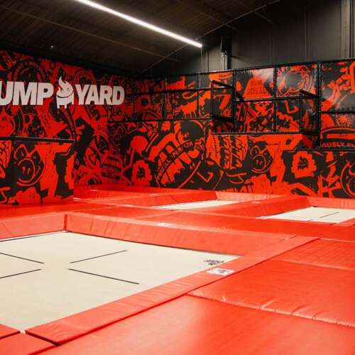 High performance trampolines at Jump Yard Porto ELI Play