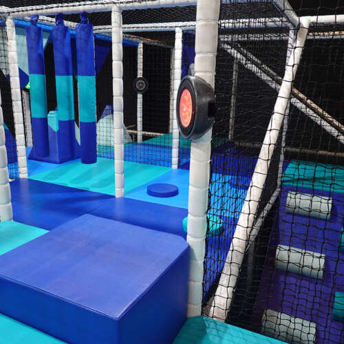 Ninja pods Bospark Ede interactief spel binnenspeeltuin ELI Play