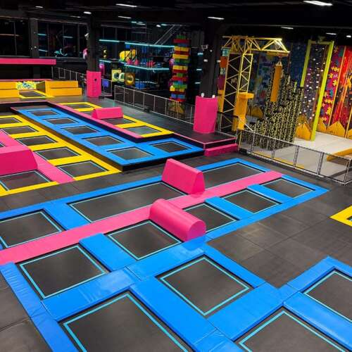 Trampoline park Woop Graz ELI Play manufacturer